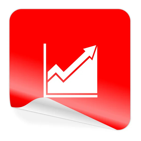 Histogram icon — Stock Photo, Image