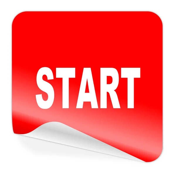 Start icon — Stock Photo, Image