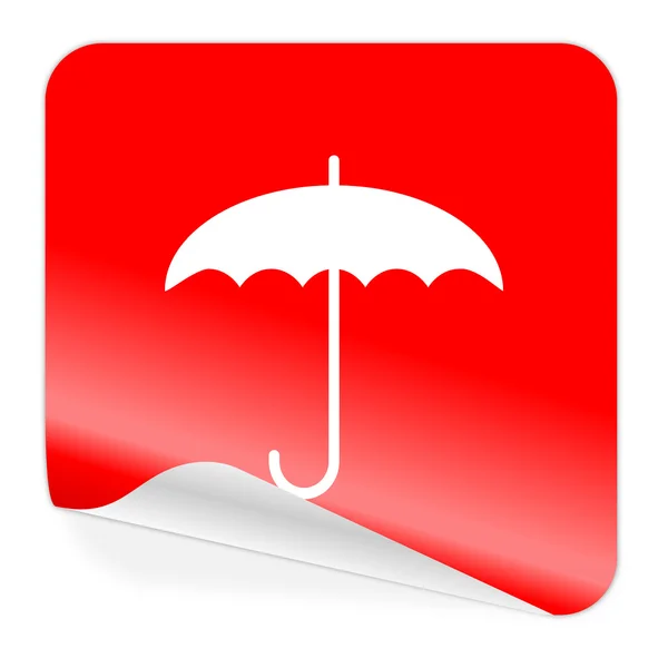 傘のアイコン — ストック写真