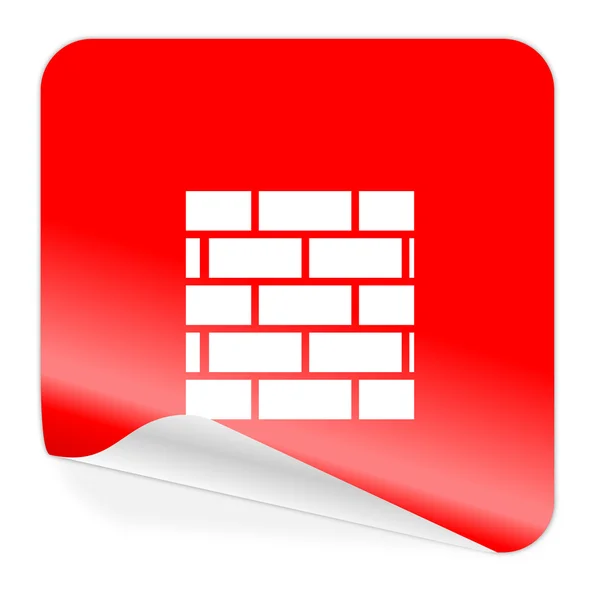 Firewall-pictogram — Stockfoto