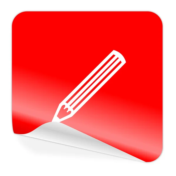 Pencil icon — Stock Photo, Image