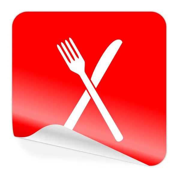 Restaurant pictogram — Stockfoto