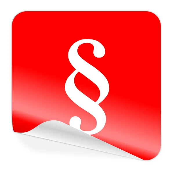 Paragraph icon — Stock Photo, Image