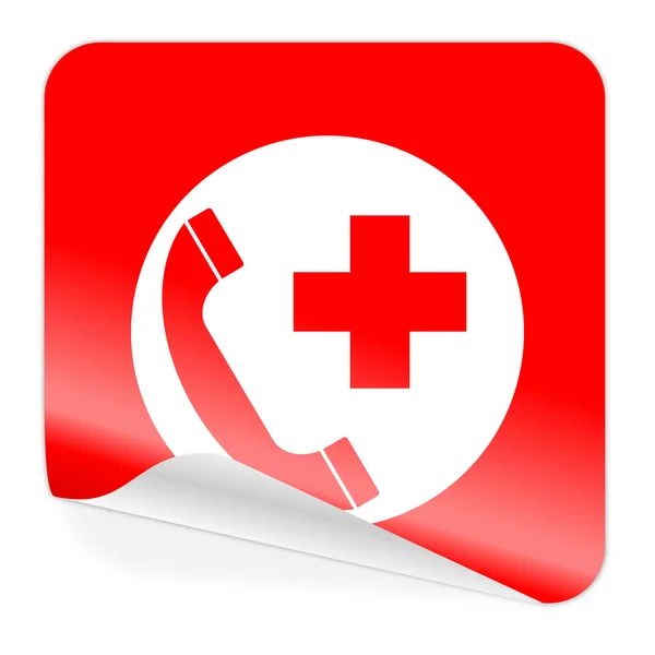 Emergency call icon — Stock Photo, Image