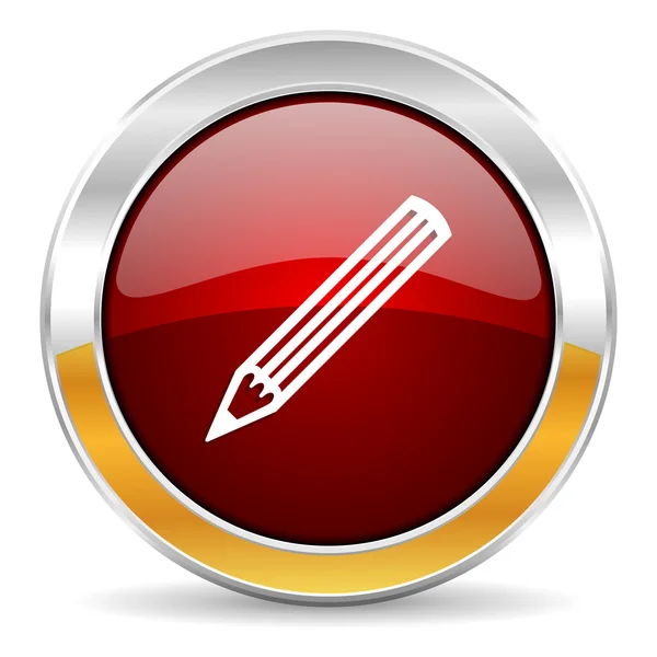 Pencil icon — Stock Photo, Image