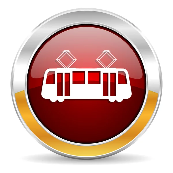 Tram icon — Stock Photo, Image