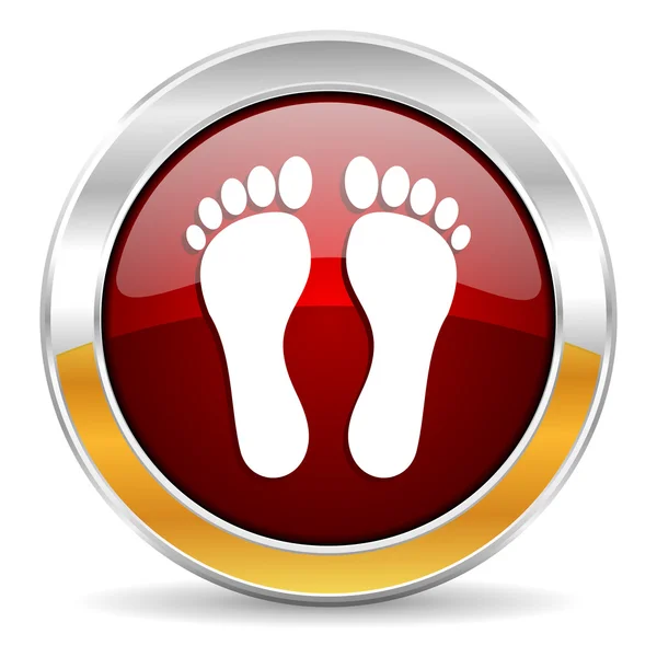 Foot icon — Stock Photo, Image