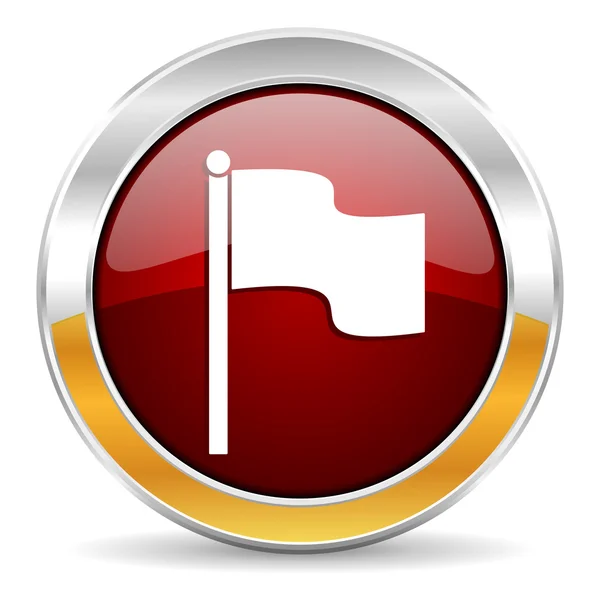 Flag icon — Stock Photo, Image