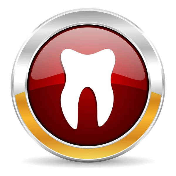 Icona dei denti — Foto Stock