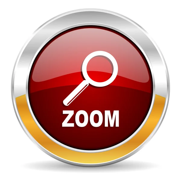 Zoom-Symbol — Stockfoto