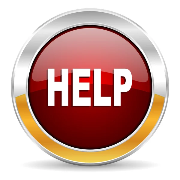 Help icon — Stock Photo, Image