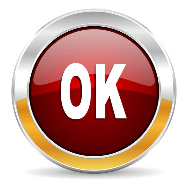 Ok icon — Stock Photo, Image