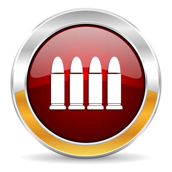 Icona delle munizioni — Foto Stock