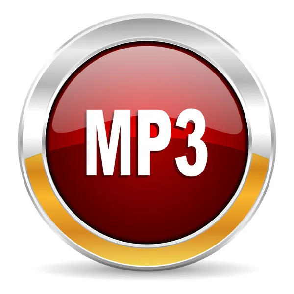 Mp3 的图标 — 图库照片