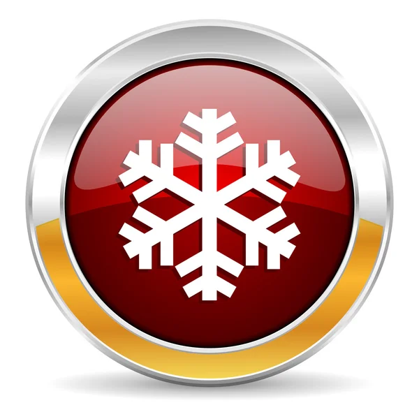 Sneeuw pictogram — Stockfoto