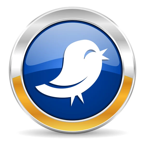 Twitter Pictogram — Stockfoto