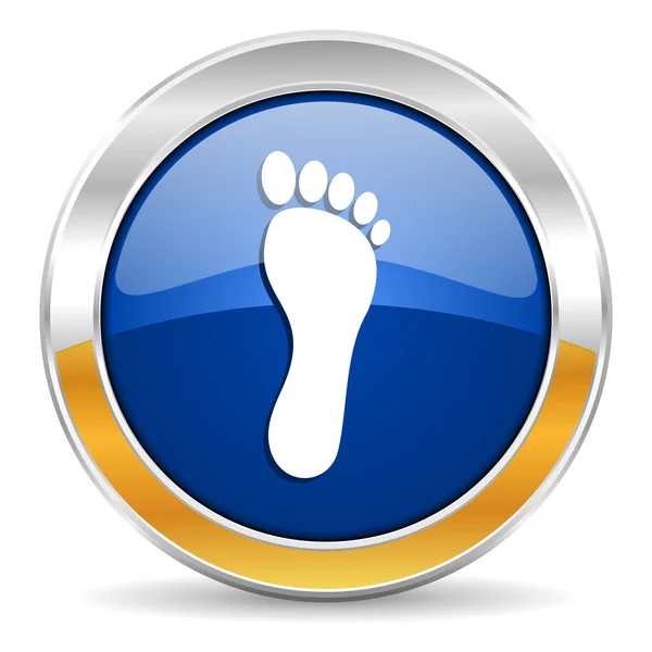 Foot icon — Stock Photo, Image