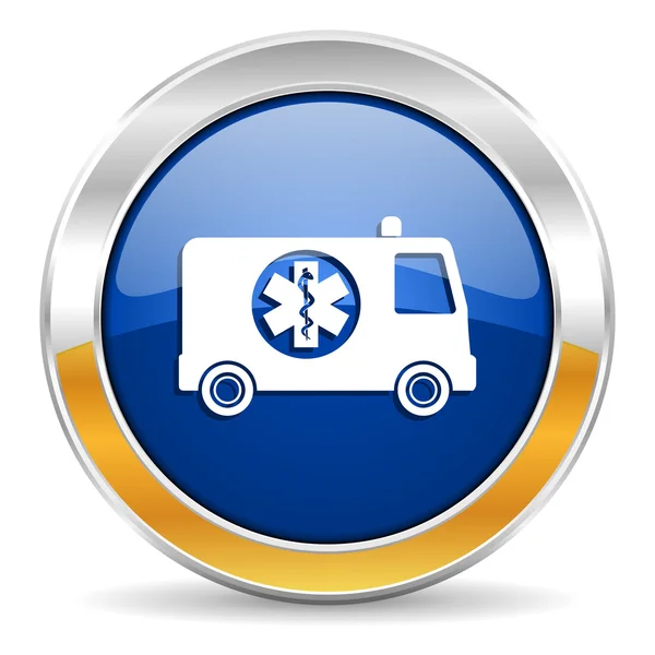 Icono de ambulancia — Foto de Stock
