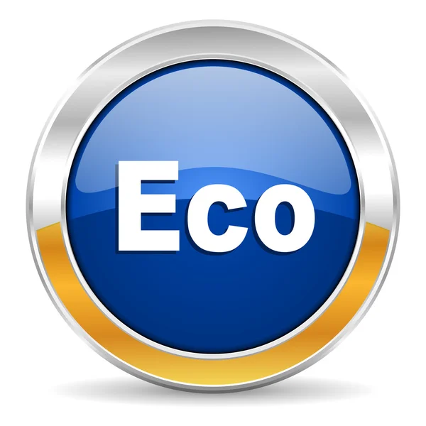 Значок eco — стоковое фото