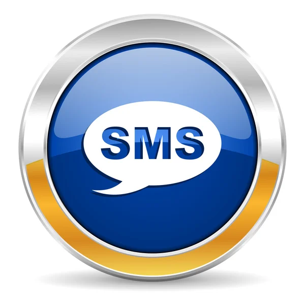 Ícone sms — Fotografia de Stock