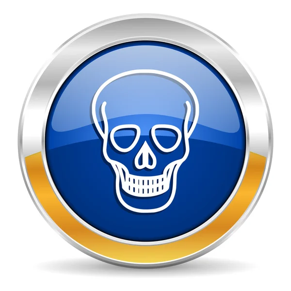 Skull icon — Stock Photo, Image