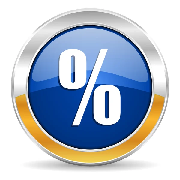 Percentage pictogram — Stockfoto