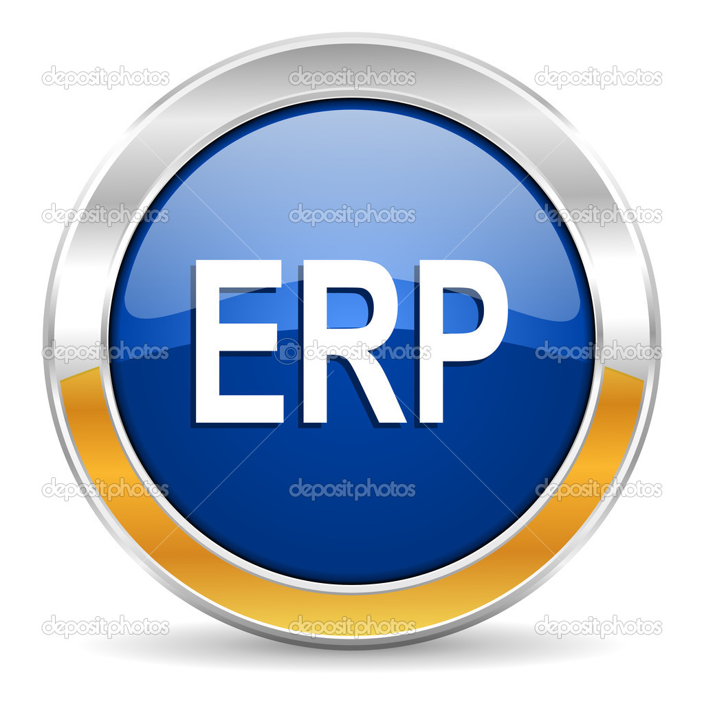 Erp icon — Stock Photo © alexwhite #34560437