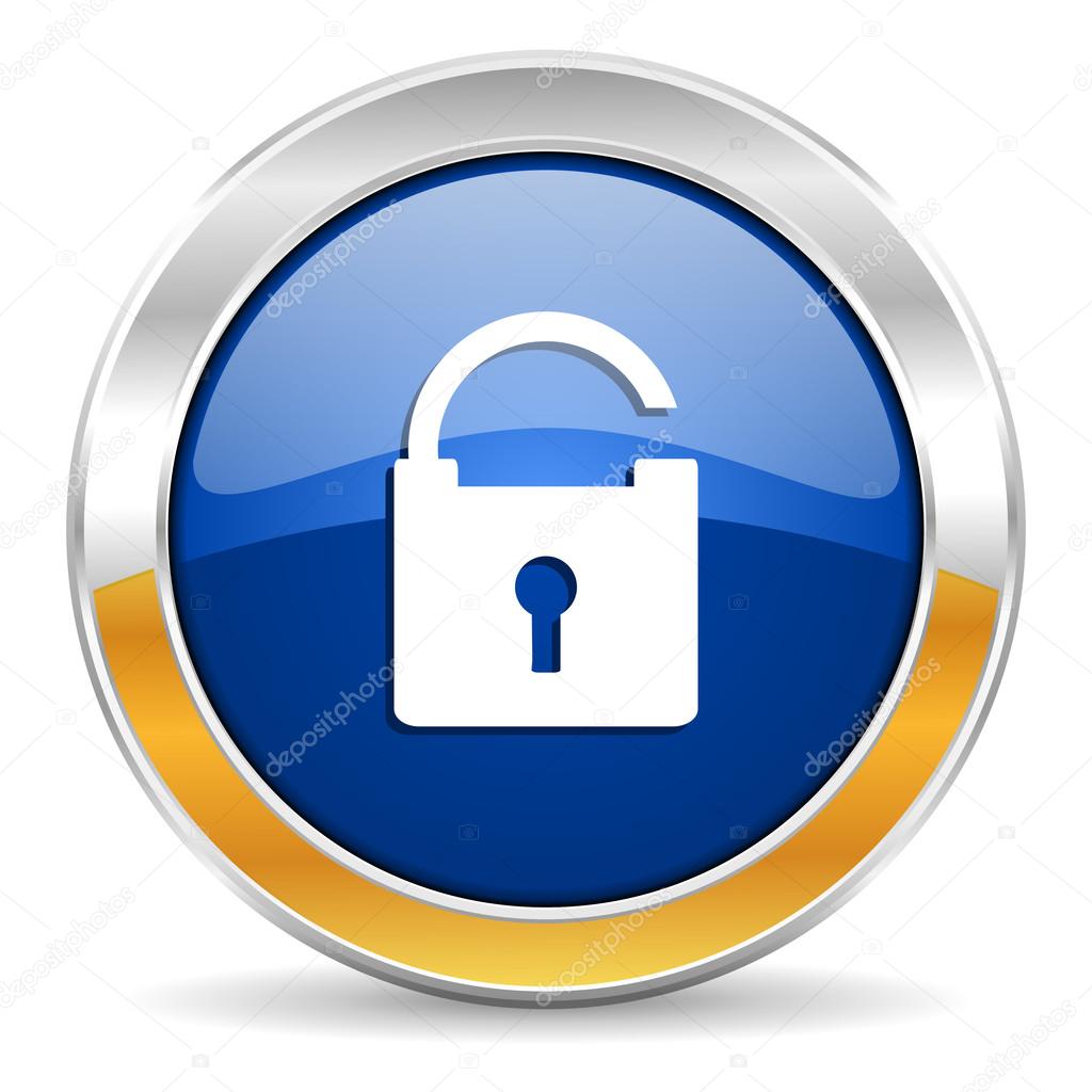 Padlock icon — Stock Photo © alexwhite 34564351