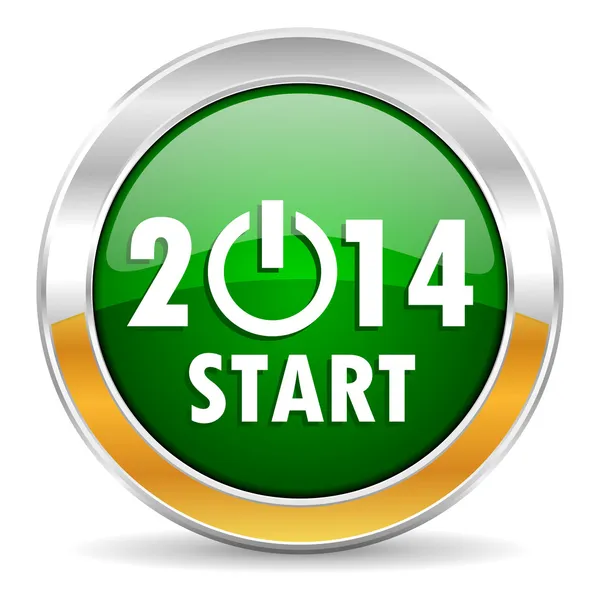 Year 2014 icon — Stock Photo, Image