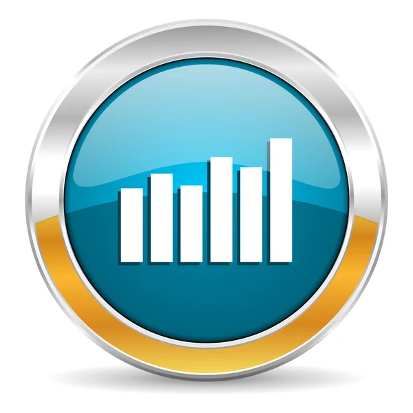 Graph icon — Stock Photo, Image