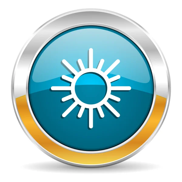 Sun icon — Stock Photo, Image