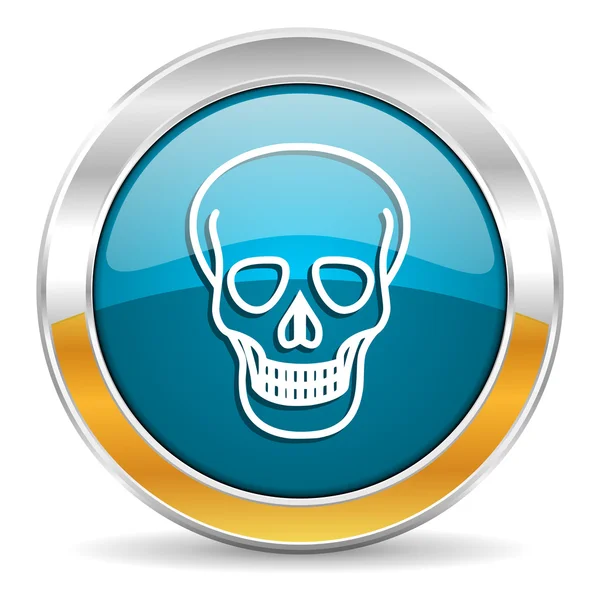 Skull icon — Stock Photo, Image