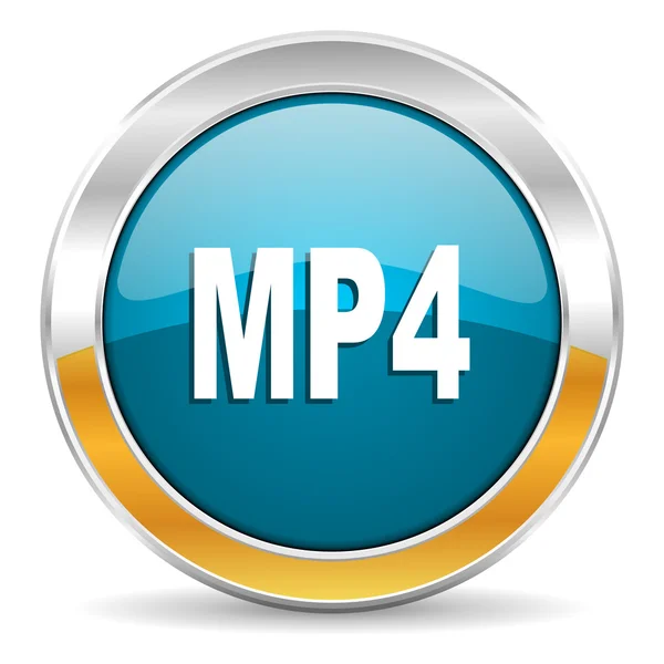 MP4 pictogram — Stockfoto