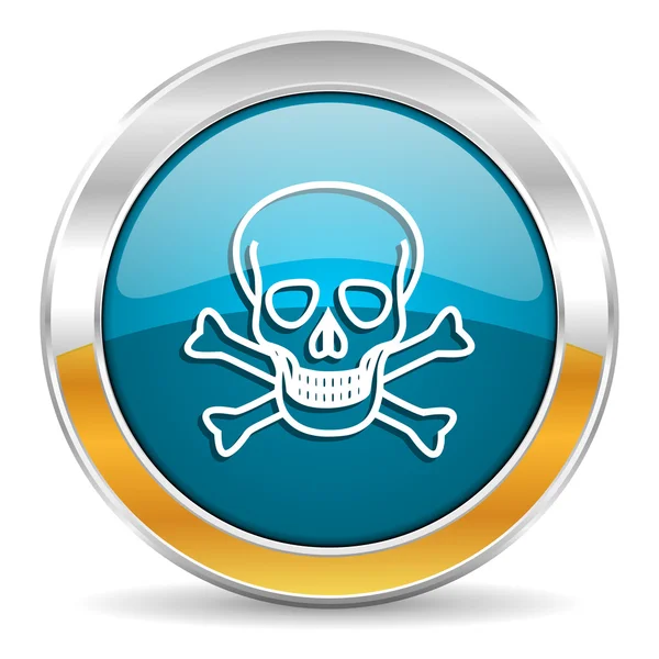 Skull icon — Stock Photo, Image