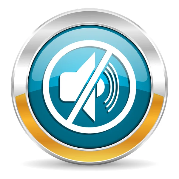 Mute icon — Stock Photo, Image