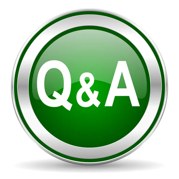 Question answer icon — Stock Photo, Image