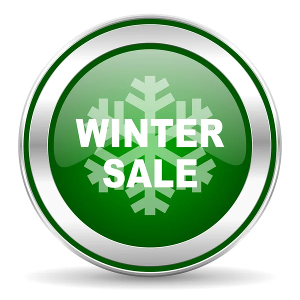 Winter sale icon — Stock Photo, Image