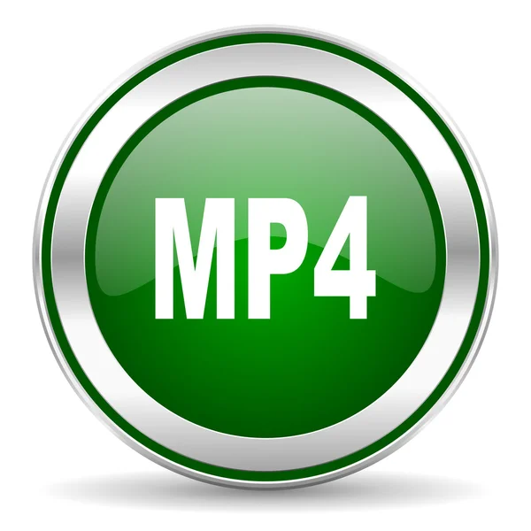 Icono mp4 — Foto de Stock