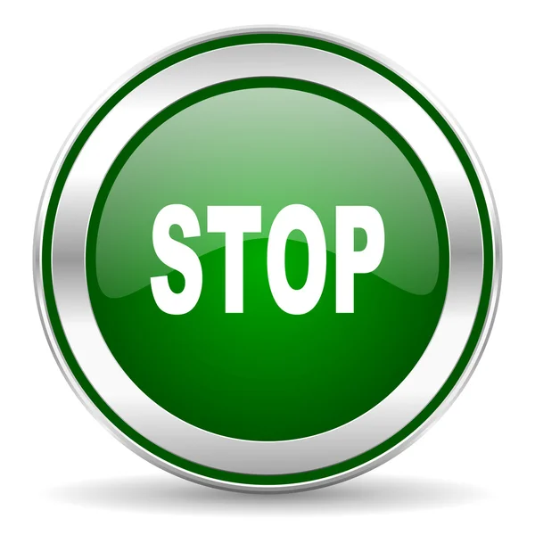 Stop pictogram — Stockfoto