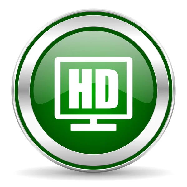 Hd display icon — Stock Photo, Image