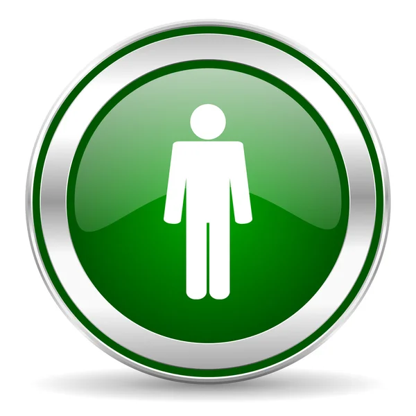 Male icon — Stock Photo, Image