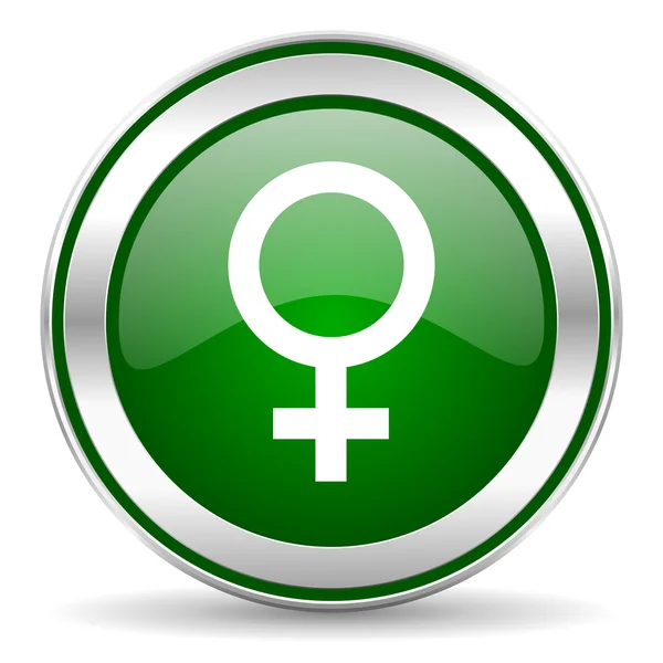 Female icon — Stock Photo, Image