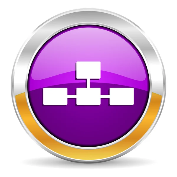 Database icon — Stock Photo, Image