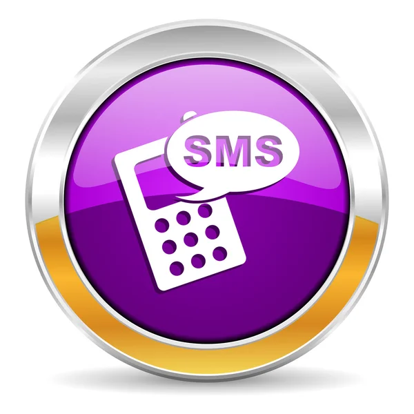 Иконка sms — стоковое фото