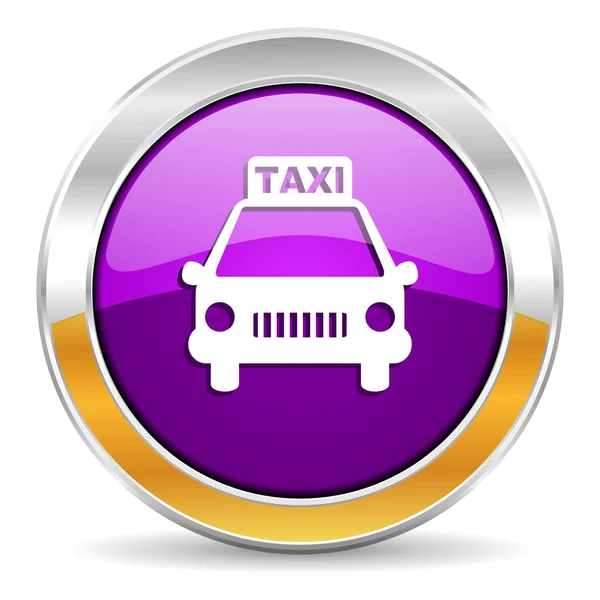 Icono de taxi — Foto de Stock