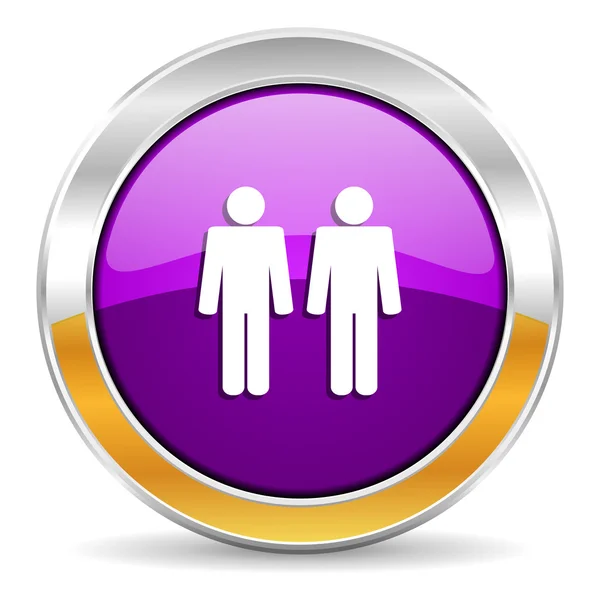 Couple icon — Stock Photo, Image