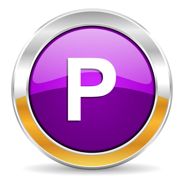 Parkeerpictogram — Stockfoto