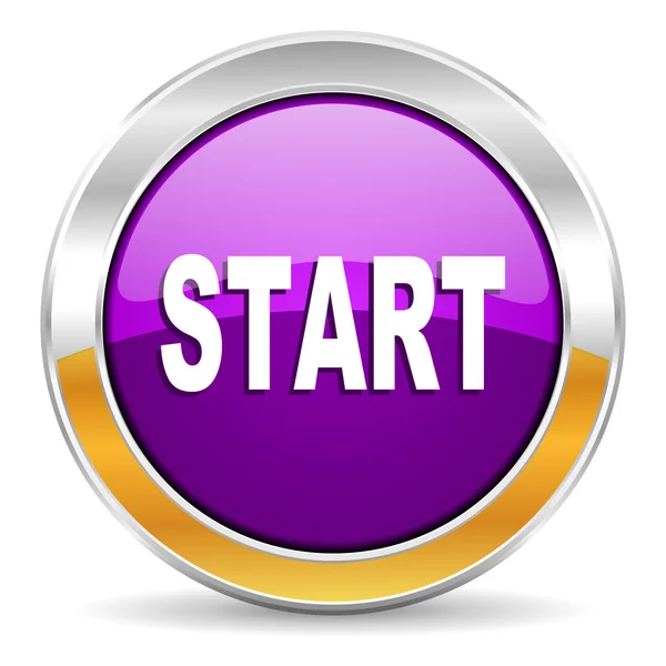 Start icon — Stock Photo, Image