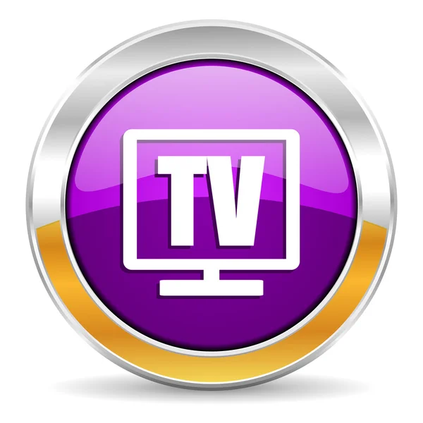 Tv icon — Stock Photo, Image