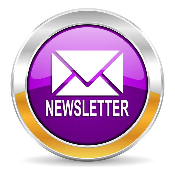 Newsletter icon — Stock Photo, Image